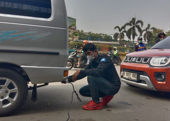 Puluhan Kendaraan Tak Lolos Uji Emisi