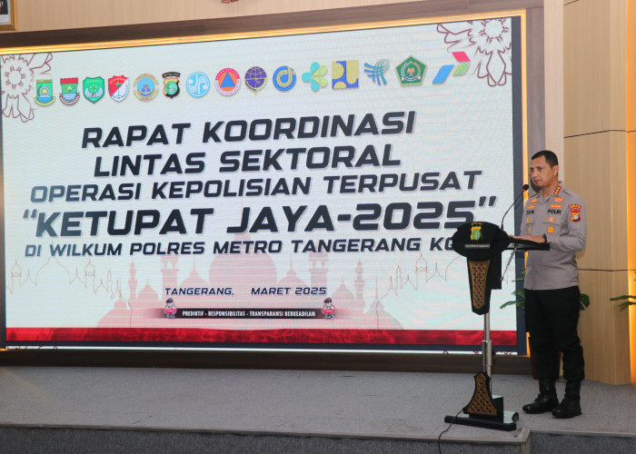 Idul Fitri 2025, Polres Metro Tangerang Kota Gelar Rakor Lintas Sektoral, Simak Penjelasanya