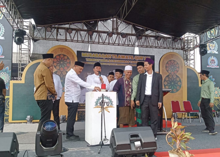 Ketua LPTQ Kabupaten Tangerang Resmi Membuka Lomba MTQ ke 1 Desa Rawa Rengas