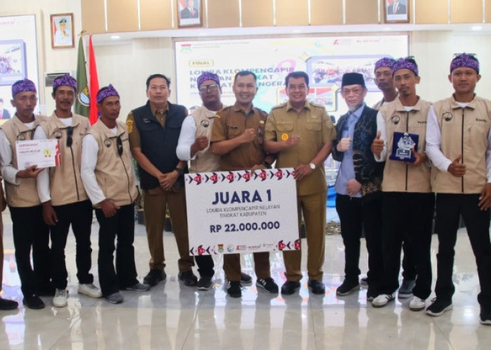 Nelayan Kronjo Juara 1 Lomba Klompencapir