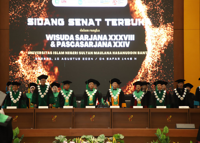 985 Mahasiswa Diwisuda, Rektor UIN SMH Banten: Terus Asah Pengalaman dalam Berbagai Lapangan Kehidupan 