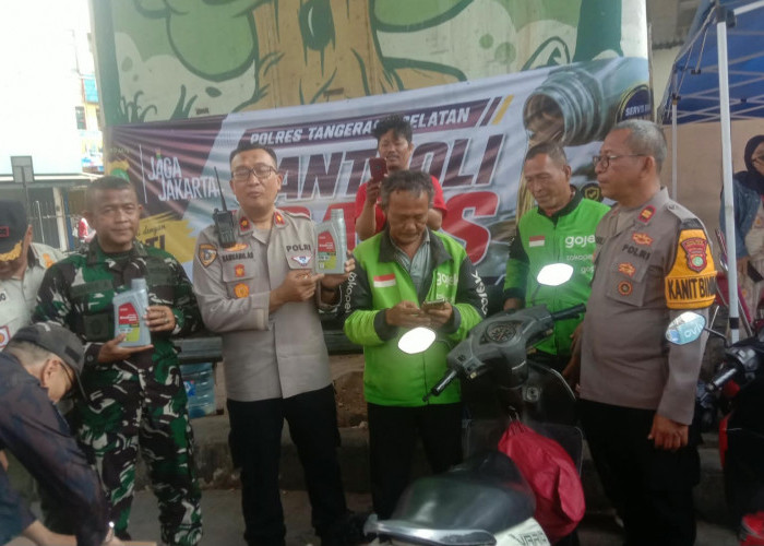 Sebelum Demo, 75 Motor Ojol Dapat Oli Gratis