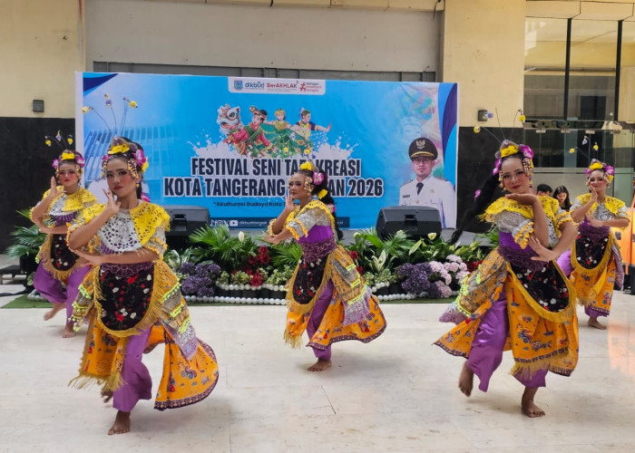 Seratusan Penari Meriahkan Festival Seni Tari Kreasi Tangsel