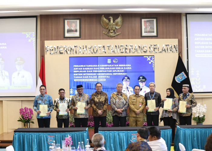 SISGITA Tangsel Dilirik 60 Daerah, Data Pajak dan Tanah Mulai Disatukan