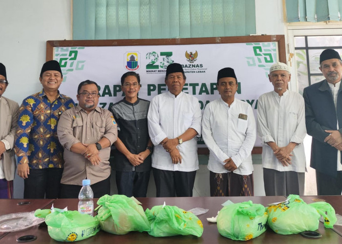 Baznas Lebak Tetapkan Zakat Fitrah 1445 Hijriyah Rp40 Ribu