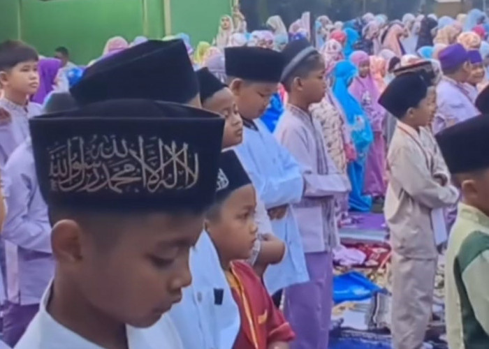 SDN Sukasari I Rajeg, Salat Dhuha dan Doa Bersama Tutup MPLS
