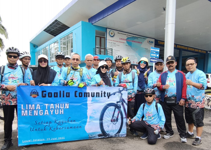   Keseruan Milad Kelima Gowes Alon Labuan