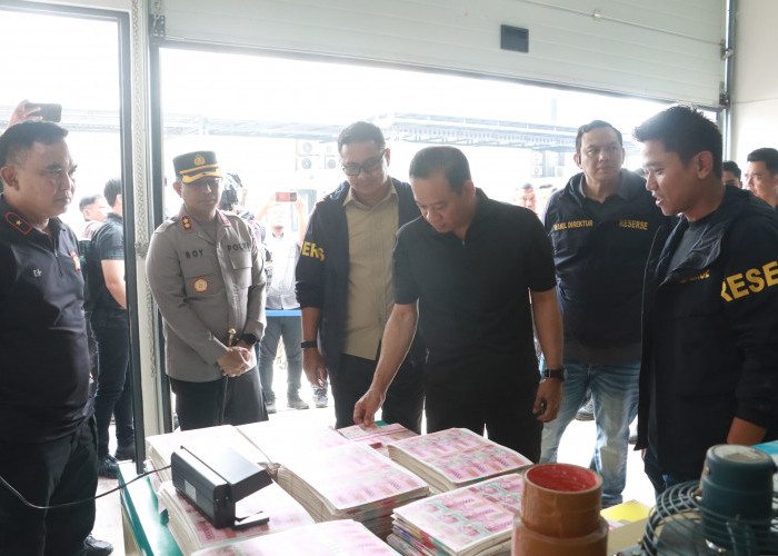 Polda Metro Bongkar Pabrik Uang Palsu Rp36 M di BSD