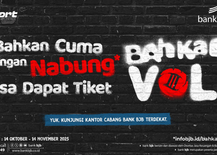 bank bjb & Vindes Hadirkan Keseruan Bahkan Voli 3, Nabung Bisa Dapat Tiket Nonton!