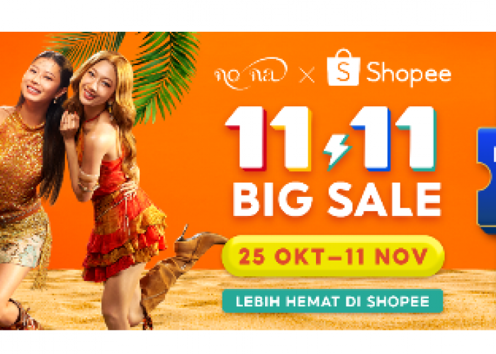 Catchy, Playful, dan Penuh Warna! no na Tampilkan Keseruan Belanja dalam Iklan Shopee 11.11 Big Sale