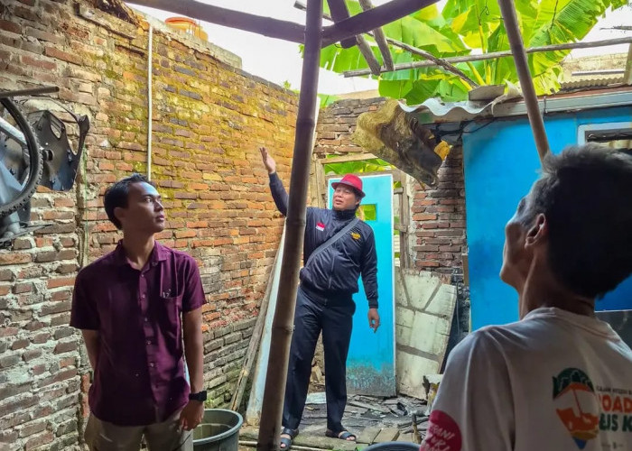 Kades Kadu Cek Rumah Tidak Layak Huni, Siapkan Program Bedah Rumah untuk Warga