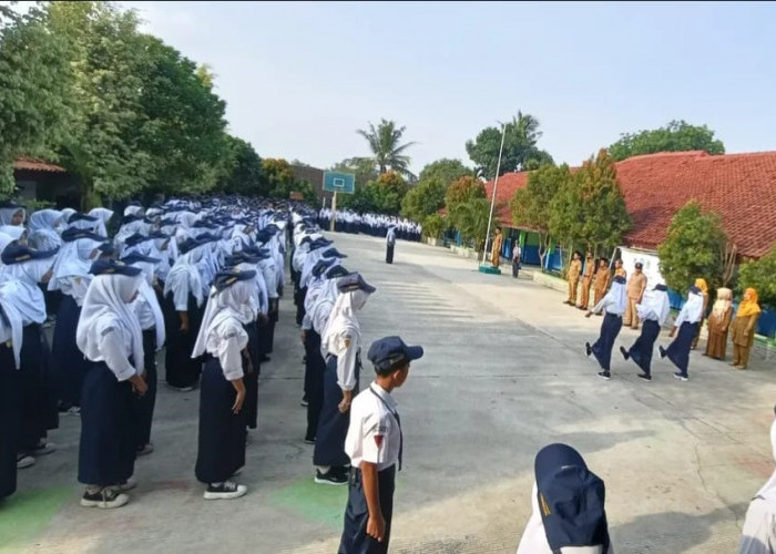 SMPN 1 Sukamulya Imbau Siswa Masuk Tepat Waktu
