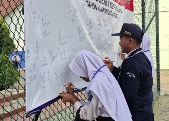 Tolak Bullying dan Pelecehan, SMPN 1 Sepatan Deklarasikan Budaya Sekolah Aman dan Nyaman