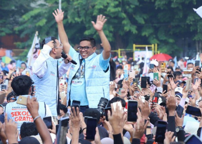 Pesta Rakyat dan Senam Gemoy, Ribuan Rakyat Tangerang Siap Menangkan Andra Soni-Dimyati