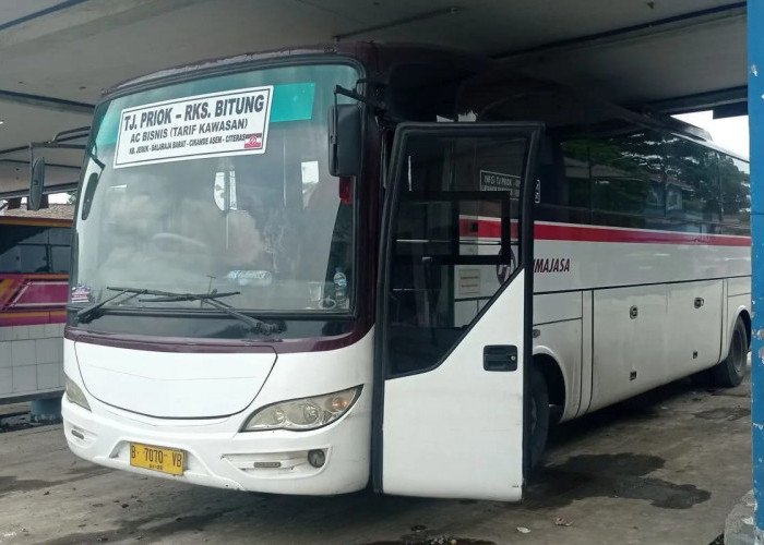 Terminal Bus Mandala Masih Sepi Pemudik 