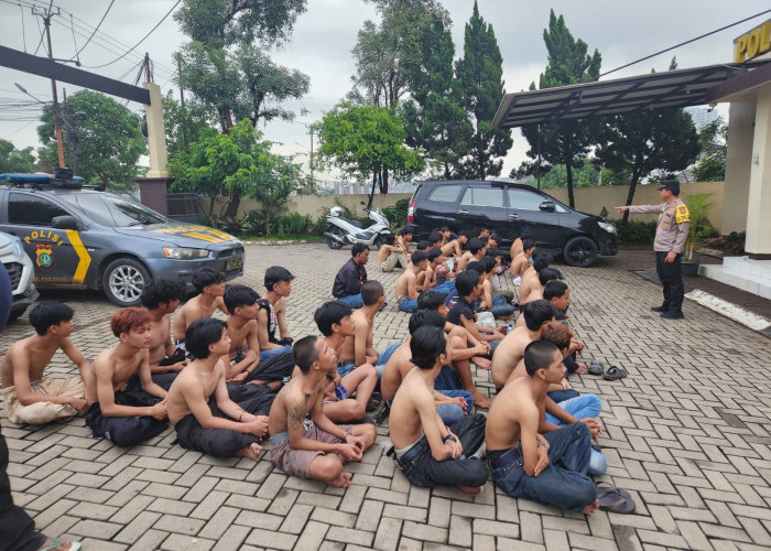 49 Pemuda Akan Tawuran Diamankan Polsek Cisauk