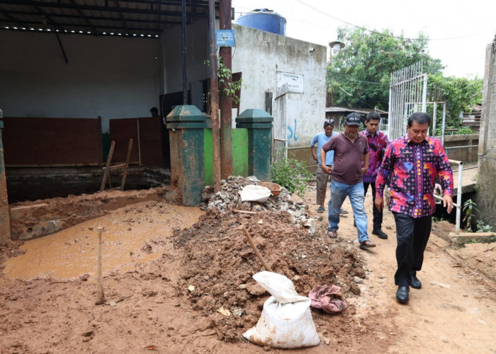 Rumah Pompa Kelapa Dua, Antisipasi Luapan Kali Sabi