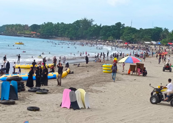 Kunjungan Wisatawan Ke Pantai Anyer Cinangka Tembus 610.902 Ribu