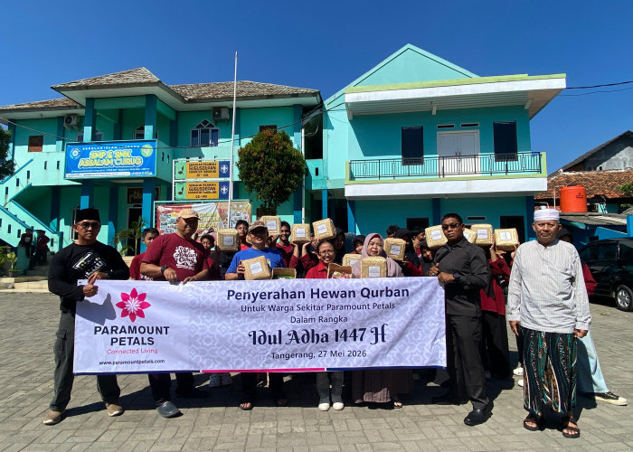 Iduladha 2026, Paramount Land Tebar 53 Hewan Kurban untuk Warga Sekitar
