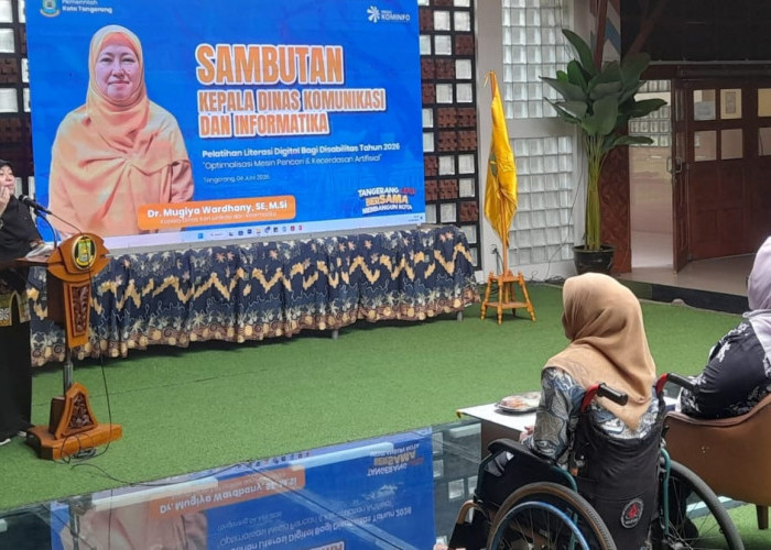 Diskominfo Latih Disabilitas Cara Gunakan AI