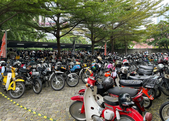 WMS Dukung Indonesia Cub Meeting 2024, Gathering Ratusan Bikers Pecinta Motor Bebek