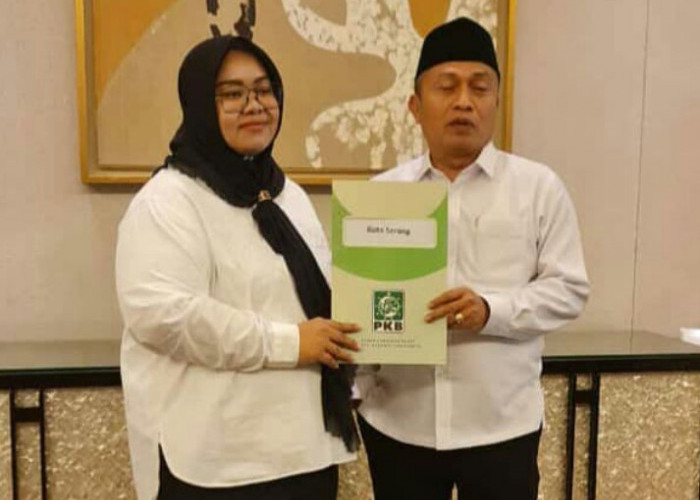 Ratu Ria-Subadri Ushuludin Resmi Terima Rekomendasi PKB untuk Maju di Pilkada Kota Serang 