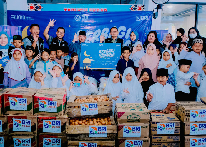 Selama Ramadhan, BRI Regional Office Jakarta 3 Beri Bantuan Anak Yatim dan Panti Asuhan