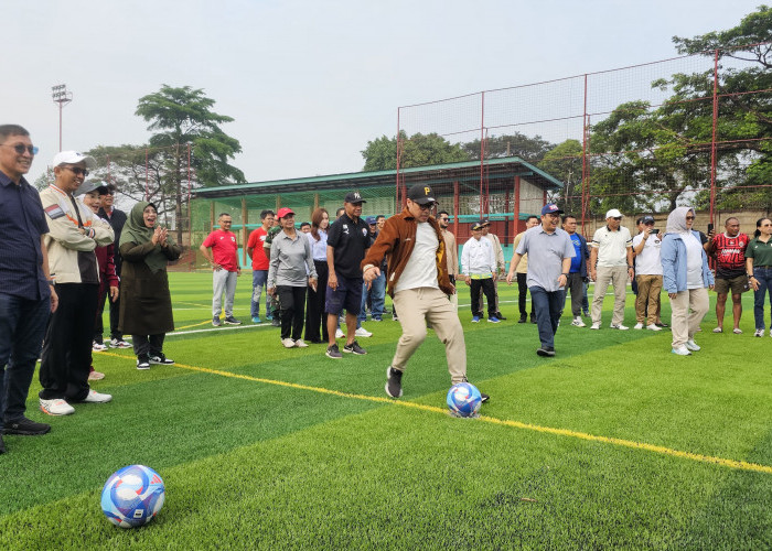 Pemkot Gandeng Swasta, Lapangan Sepakbola Parigi Direvitalisasi Berstandar FIFA
