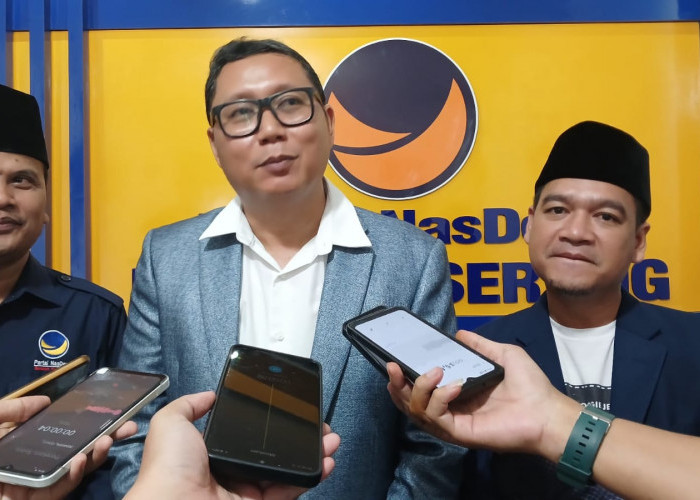 Sadar Diri, Achmad Herwandi Daftar Sebagai Wakil Wali Kota Lewat Penjaringan Nasdem Kota Serang