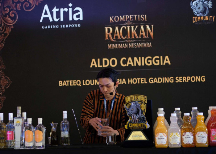 Atria Hotel Gading Serpong Menyelenggarakan Kompetisi Mixology Racikan Minuman Nusantara 2026