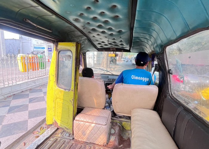 Menyusuri Kota Serang dari Dalam Angkot, Dulu Menjadi Pilihan Utama Masyarakat Kini Semakin Tersisih