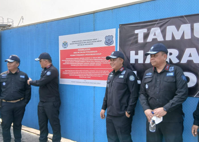 KLHK Segel Pabrik Pengolahan B3, Tindak Lanjut Hasil Pengawasan Daerah
