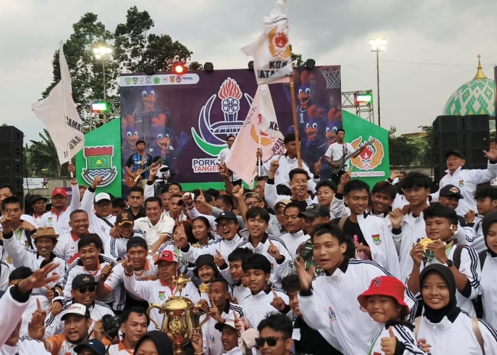 Bangun Semangat Pembinaan Olahraga, Pakuhaji Juara Umum Porkab VI Tangerang