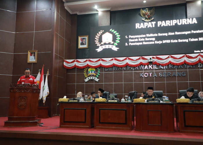 Pemkot Serang Resmi Usulkan Raperda PUK