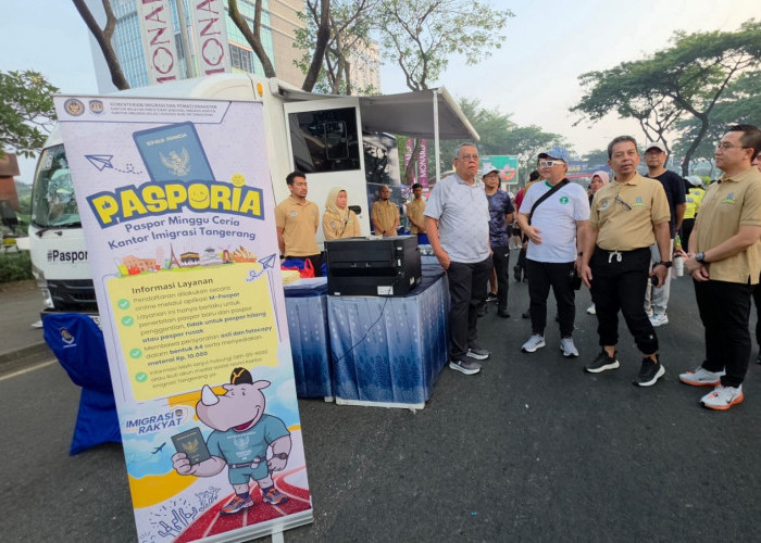 Layanan Paspor di CFD BSD Diserbu Warga