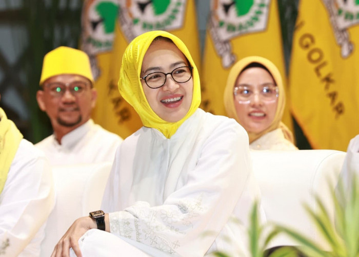 Airin: Saya Titip Golkar di Wilayah, Tutup Rangkaian HUT, Golkar Tangsel Gelar Maulid dan Doa Bersama 