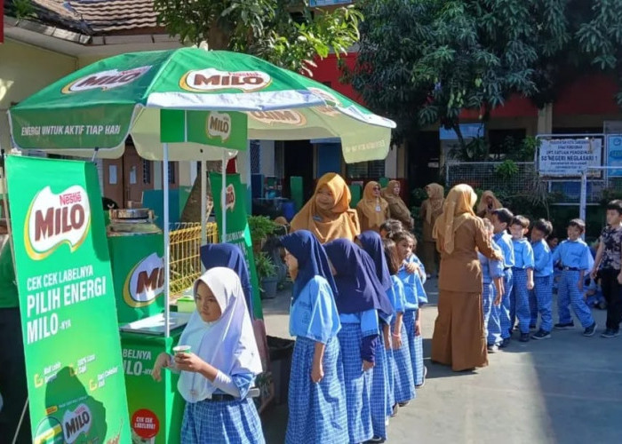Seminar Nutrisi SDN Neglasari 1 Bersama MILO, Tanamkan Gaya Hidup Sehat Siswa  