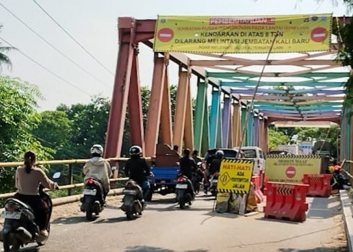 Jembatan Kali Baru Mulai Diperbaiki, Butuhkan Waktu hingga Dua Bulan untuk Perbaikan