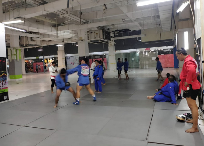 Bidik 9 Emas Porprov, Sambo Genjot Latihan