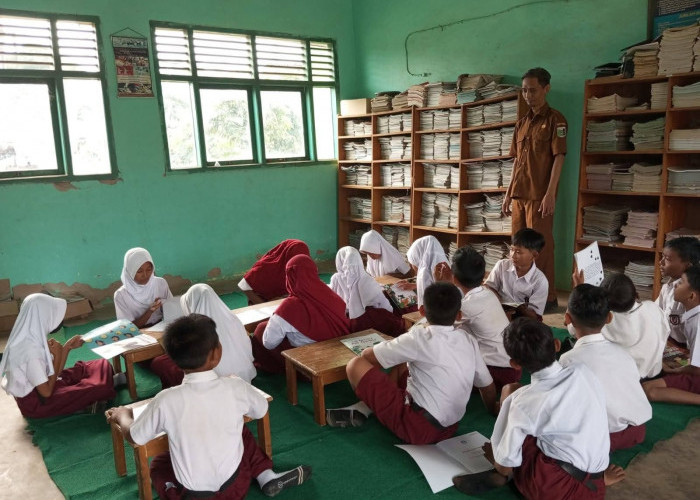 SDN Rawa Rengas II  Akan Banyak Kegiatan Belajar di Perpustakaan 