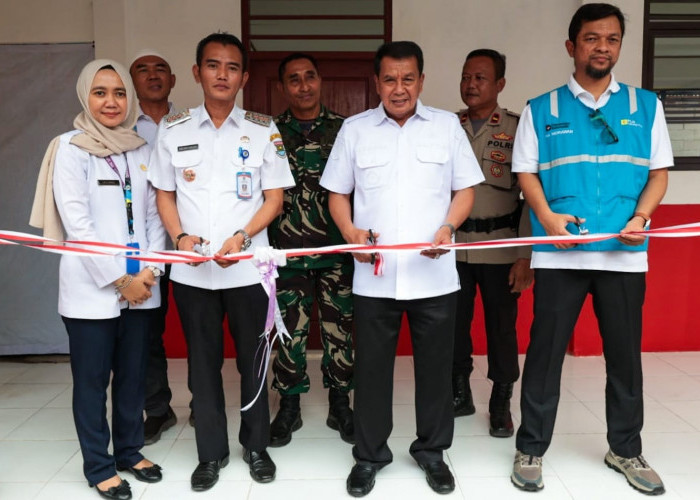 Camat Kemiri Dampingi Bupati Tangerang Resmikan Gedung Baru SDN 2 Lontar