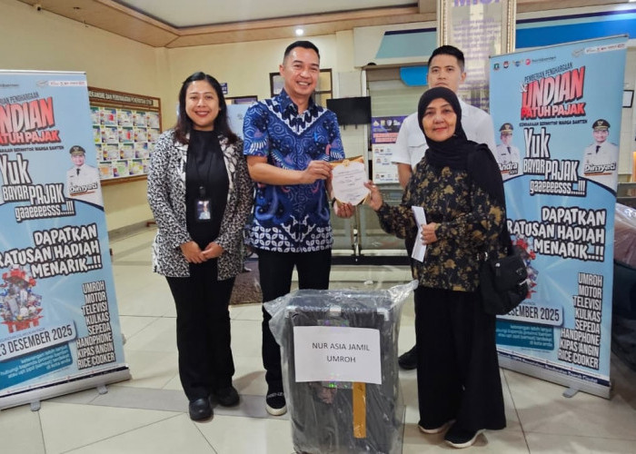 Patuh Bayar PKB Warga Dapat Hadiah