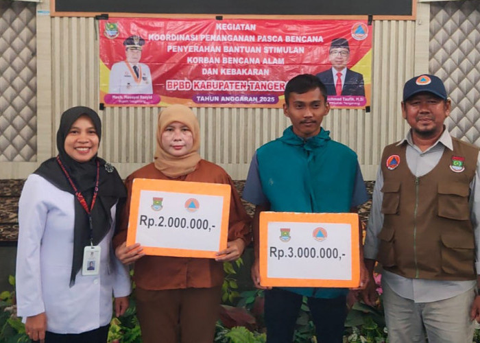 Dana Stimulan, Diterima 213 KK Korban Bencana dan Kebakaran