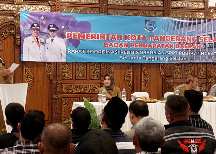 Bapenda Kota Tangerang Selatan Gelar Rakor Pendistribusian SPPT PBB-P2 Tingkat RT RW