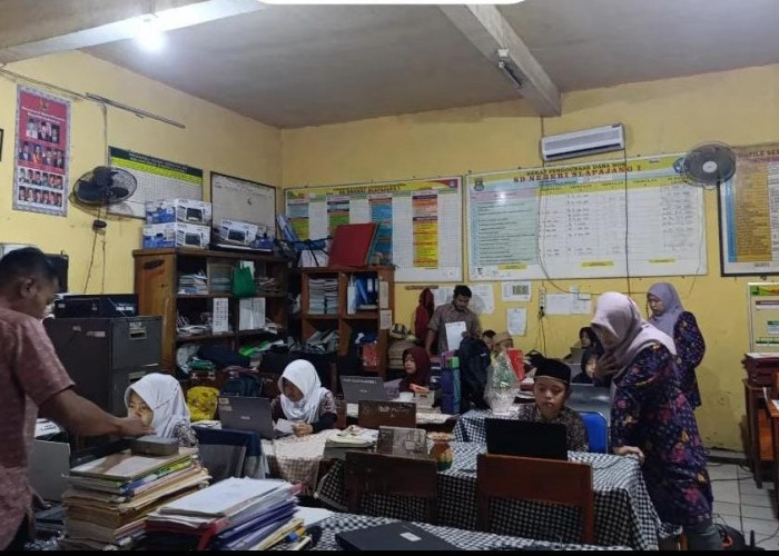 Persiapkan Siswa Kelas 6 Hadapi Ujian Kelulusan, SDN Slapajang I Gelar Simulasi TKA
