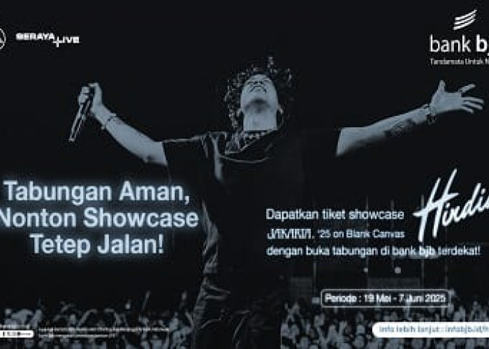Nonton Showcase Hindia Sambil Nabung? Bisa Banget Bareng bank bjb