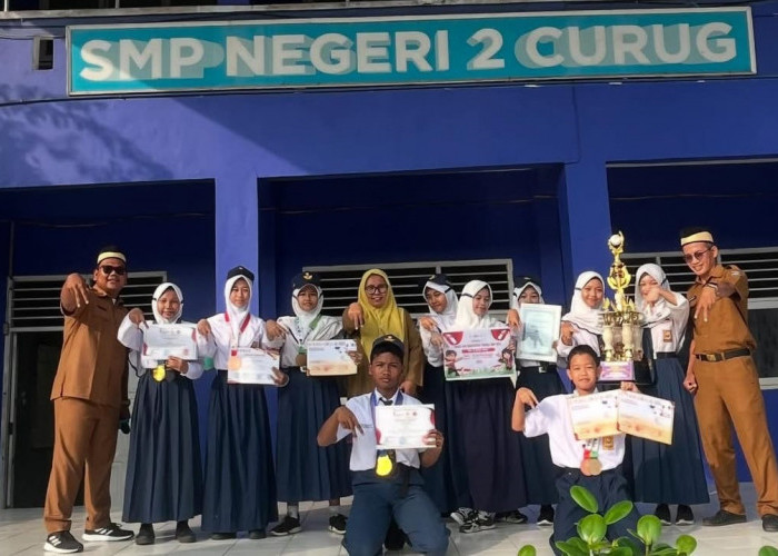 Siswa SMPN 2 Curug Punya Banyak Prestasi, Raih Prestasi dari Tingkat Kabupaten hingga Tingkat Asia