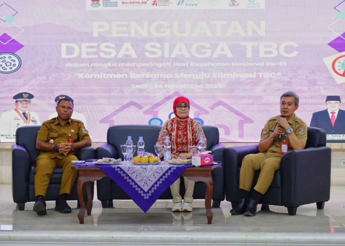 Bupati Maesyal Pertegas Komitmen Bersama, Eliminasi TBC, Perkuat Peran Desa Siaga