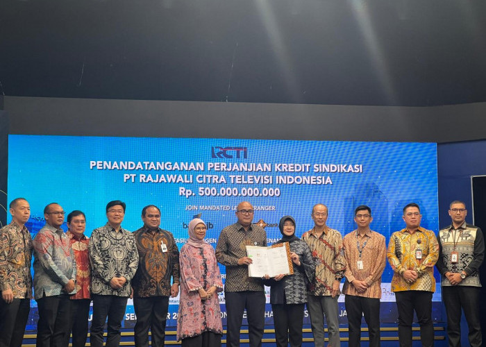 bank bjb Kerja Sama dengan PT Rajawali Citra Televisi Indonesia untuk Fasilitas Kredit Modal Kerja Sindikasi