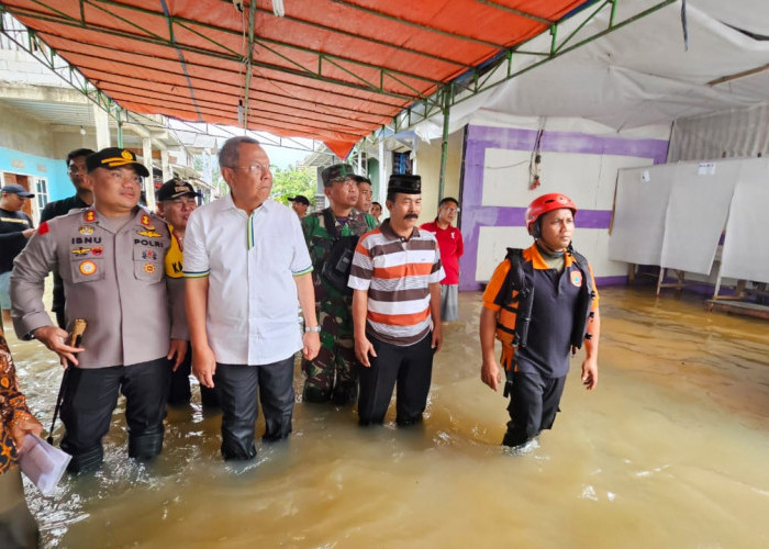 Lokasi TPS Terendam Banjir, Pemungutan Suara di TPS 10 di Pondok Aren Ditunda